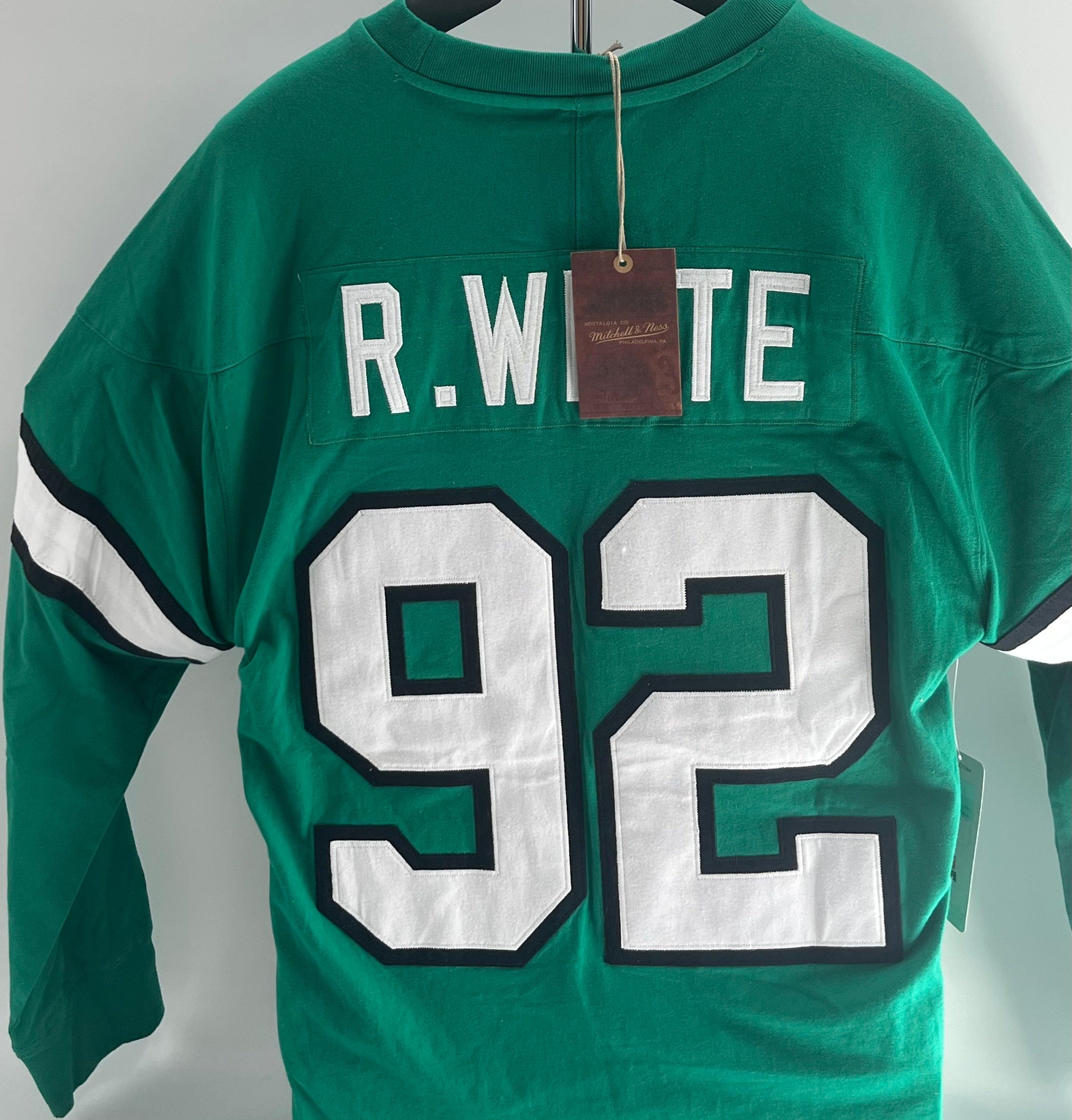 Reggie White M&N Long Sleeve Tee w JB HP