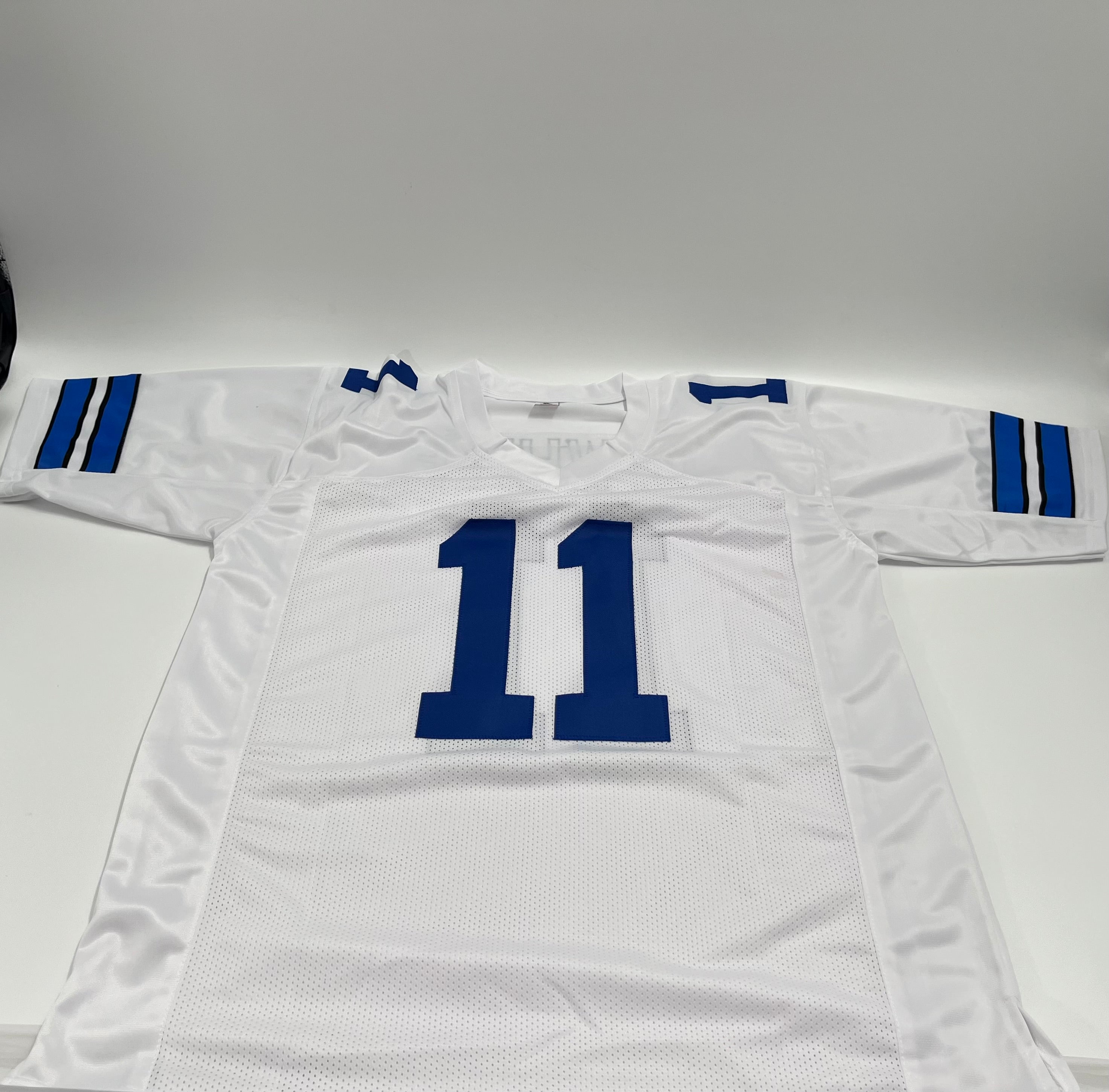 Danny White Signed Custom Jersey Inscribed "SB XII Champs" (Beckett)