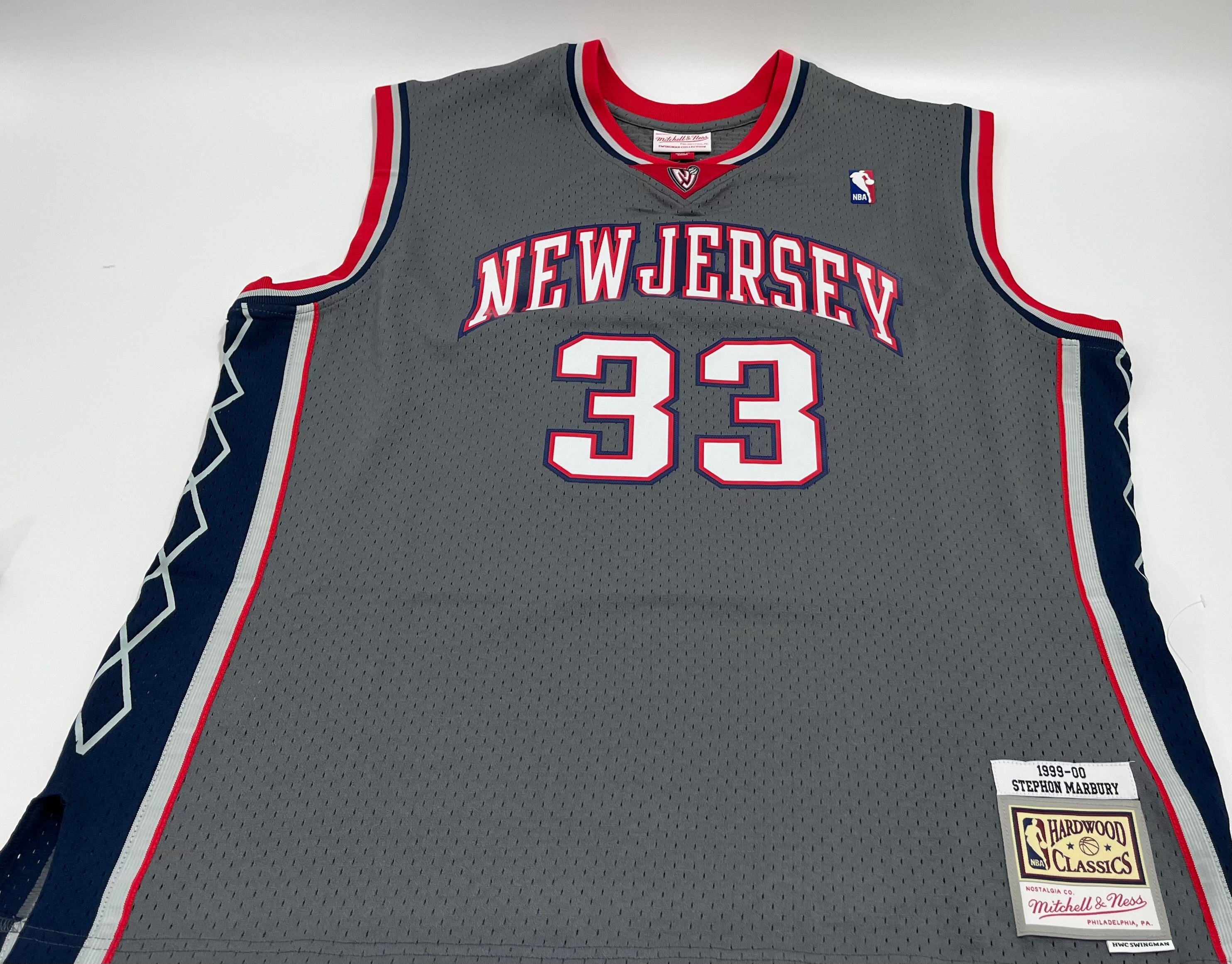 Stephon Marbury Signed Nets Mitchell & Ness Authentic Jersey (Beckett)