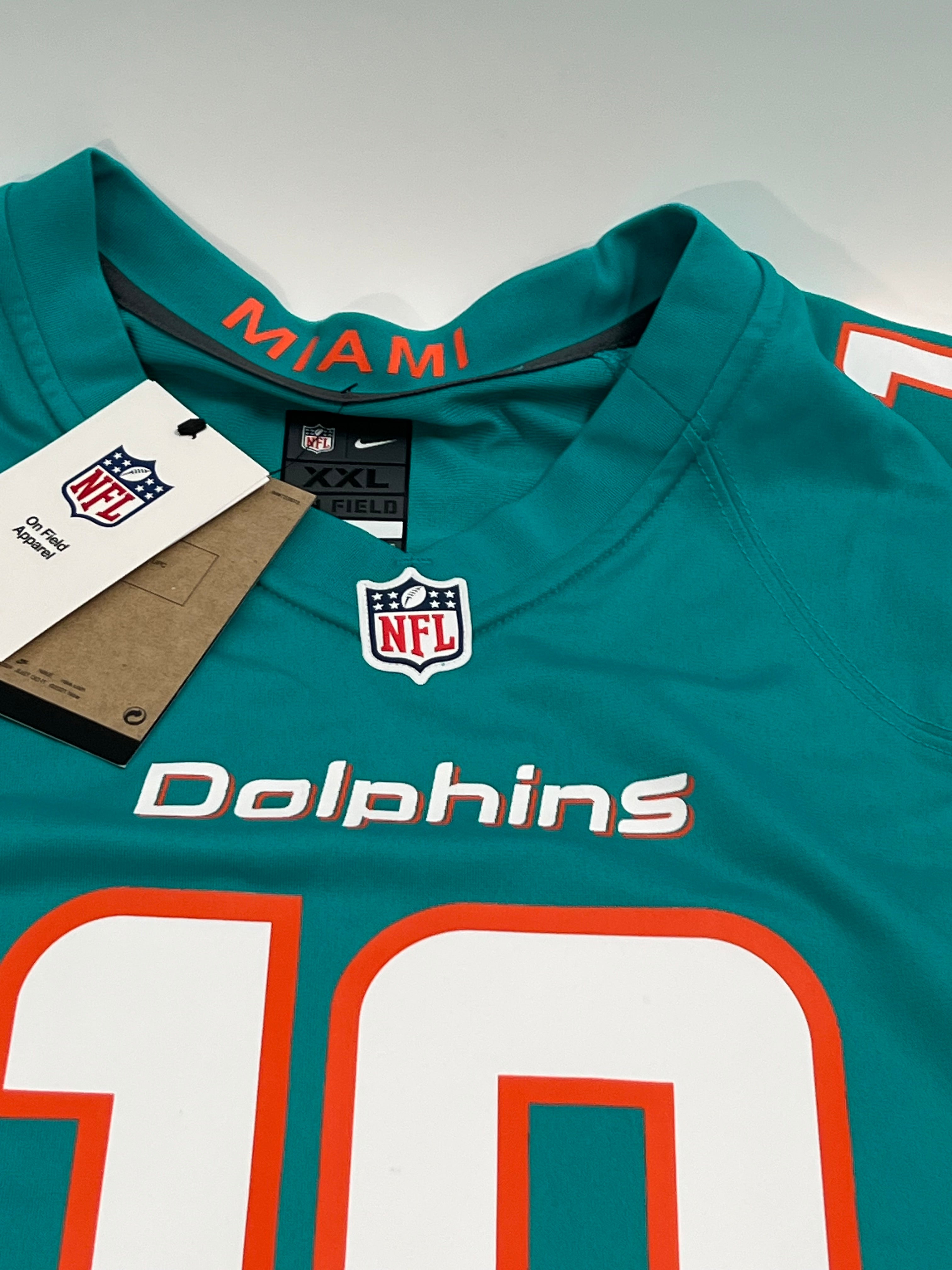 Tyreek Hill Signed Dolphins Nike Authentic Jersey (Beckett)