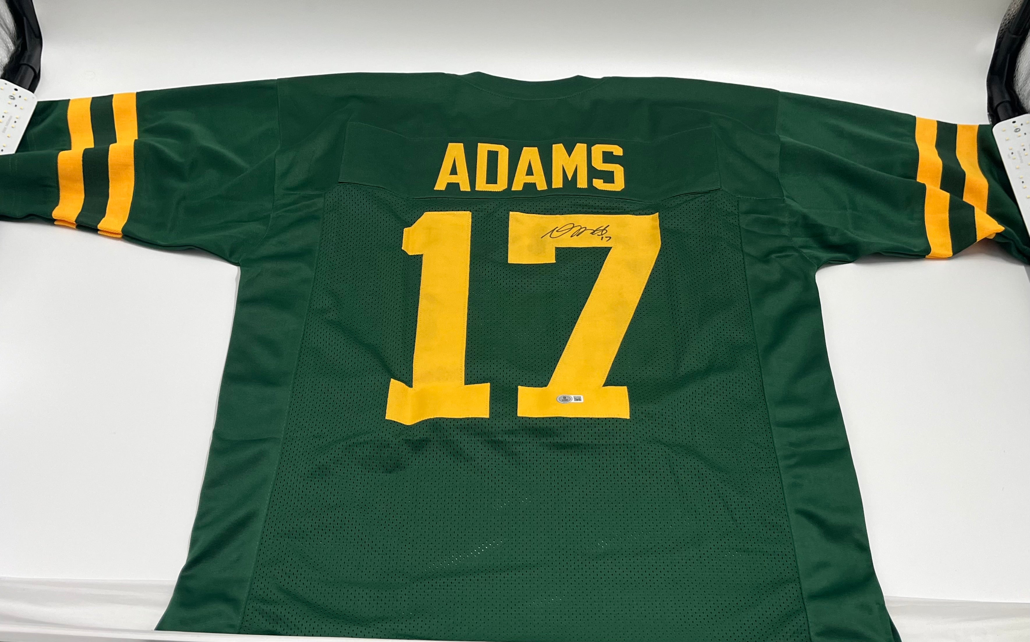 Davante Adams Signed Custom Jersey (Beckett)
