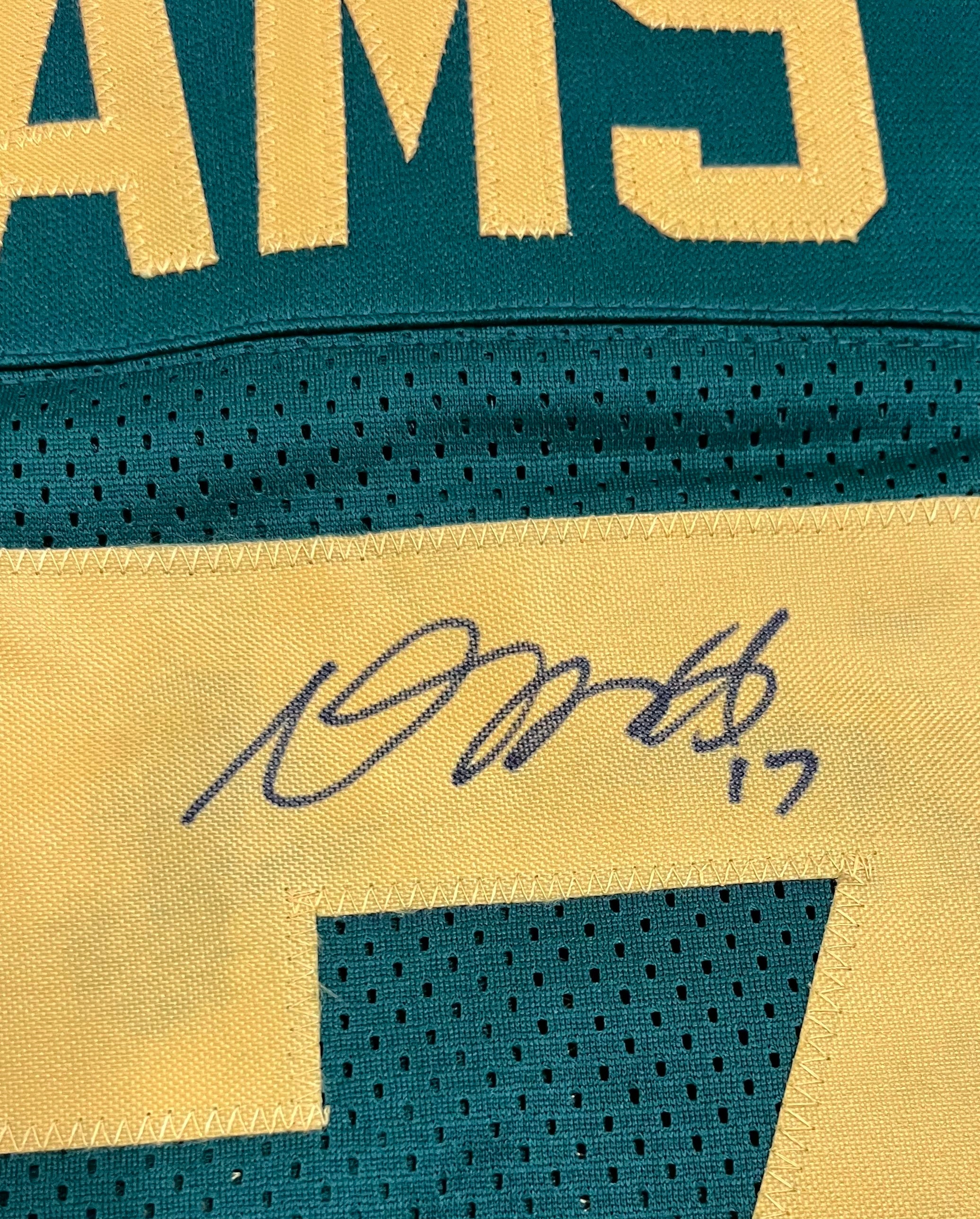 Davante Adams Signed Custom Jersey (Beckett)