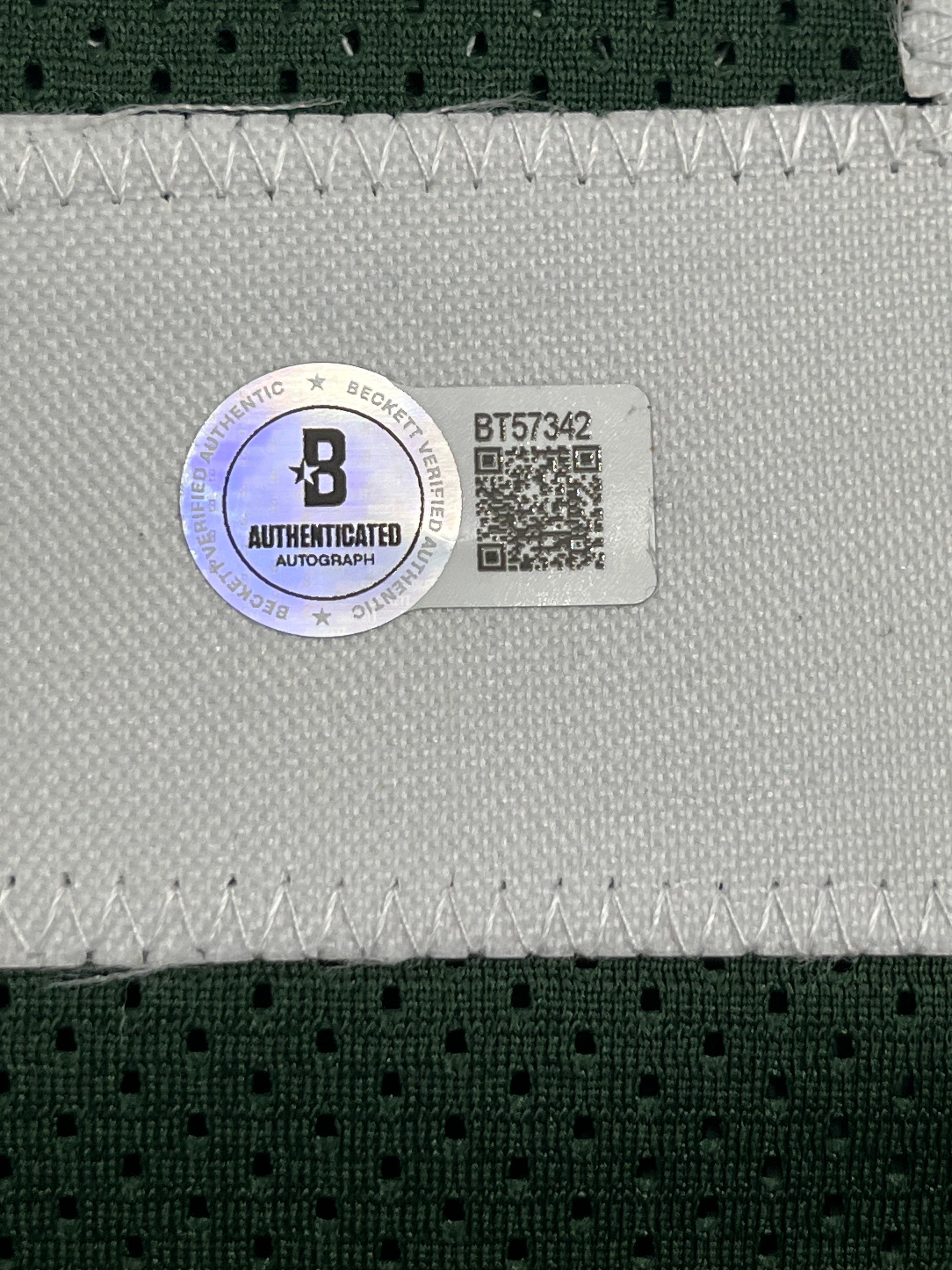 Christian Watson Signed Custom Jersey (Beckett)