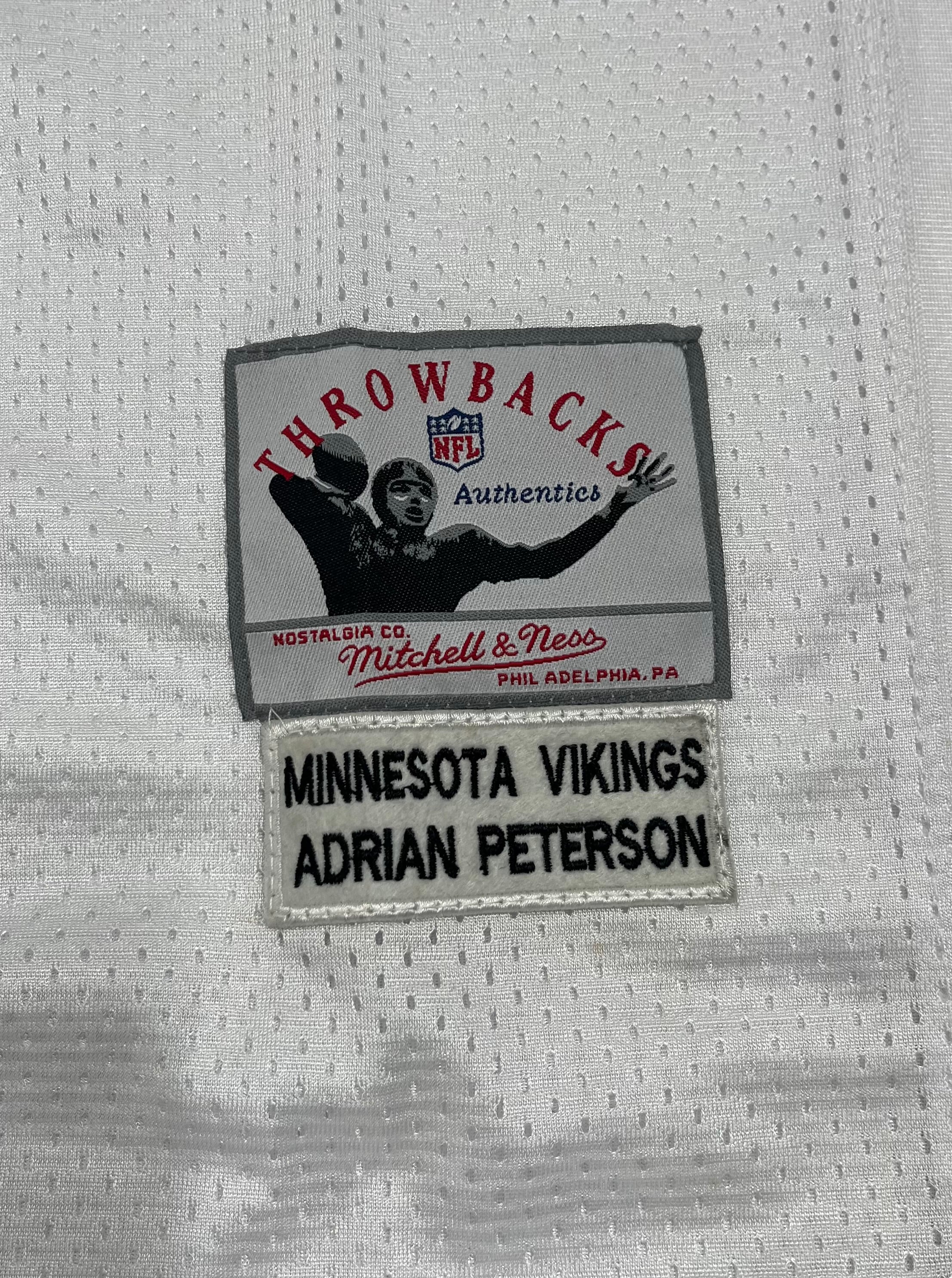 Adrian Peterson Signed M&N Jersey (JSA)