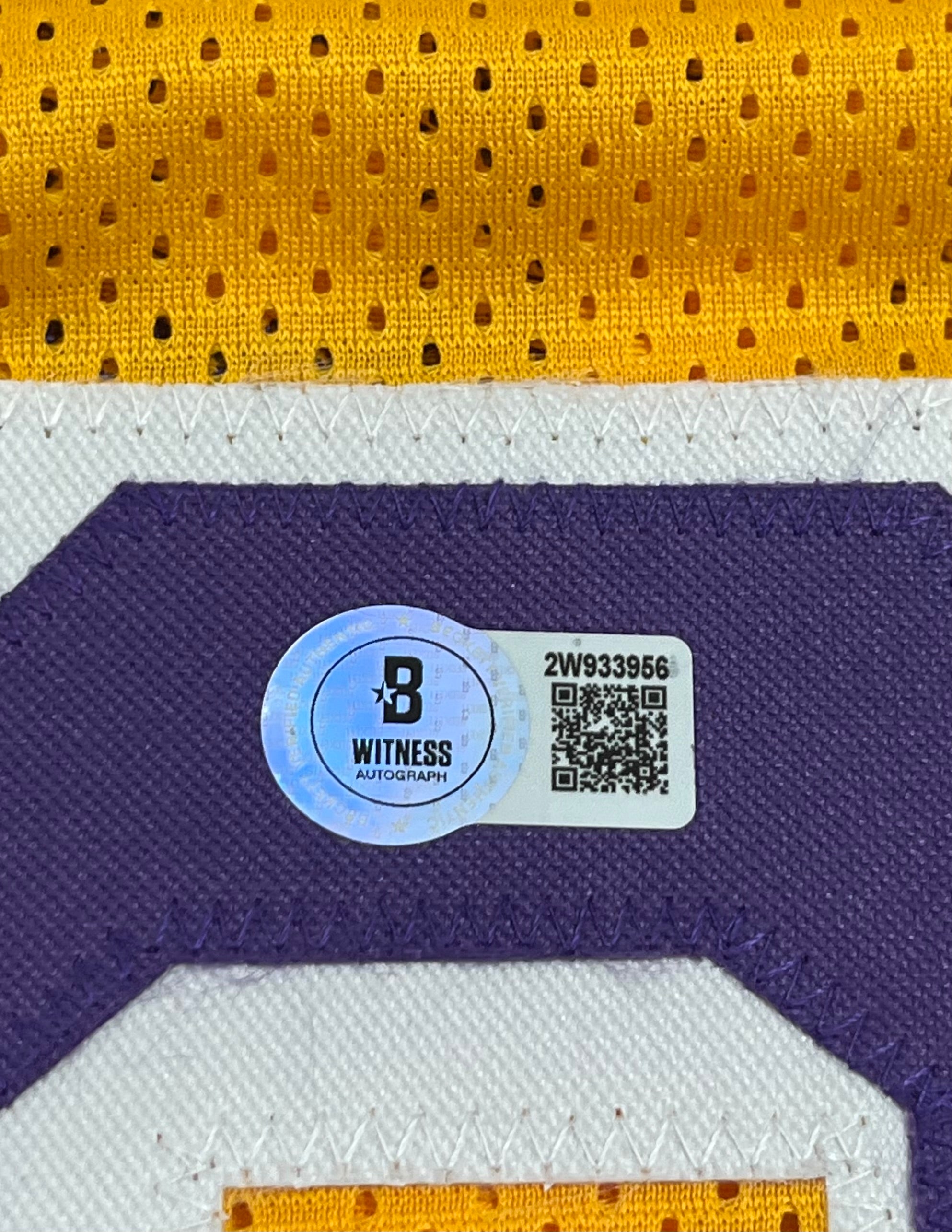 Michael Cooper Signed Jersey Inscribed "H.O.F. 24" (Beckett)