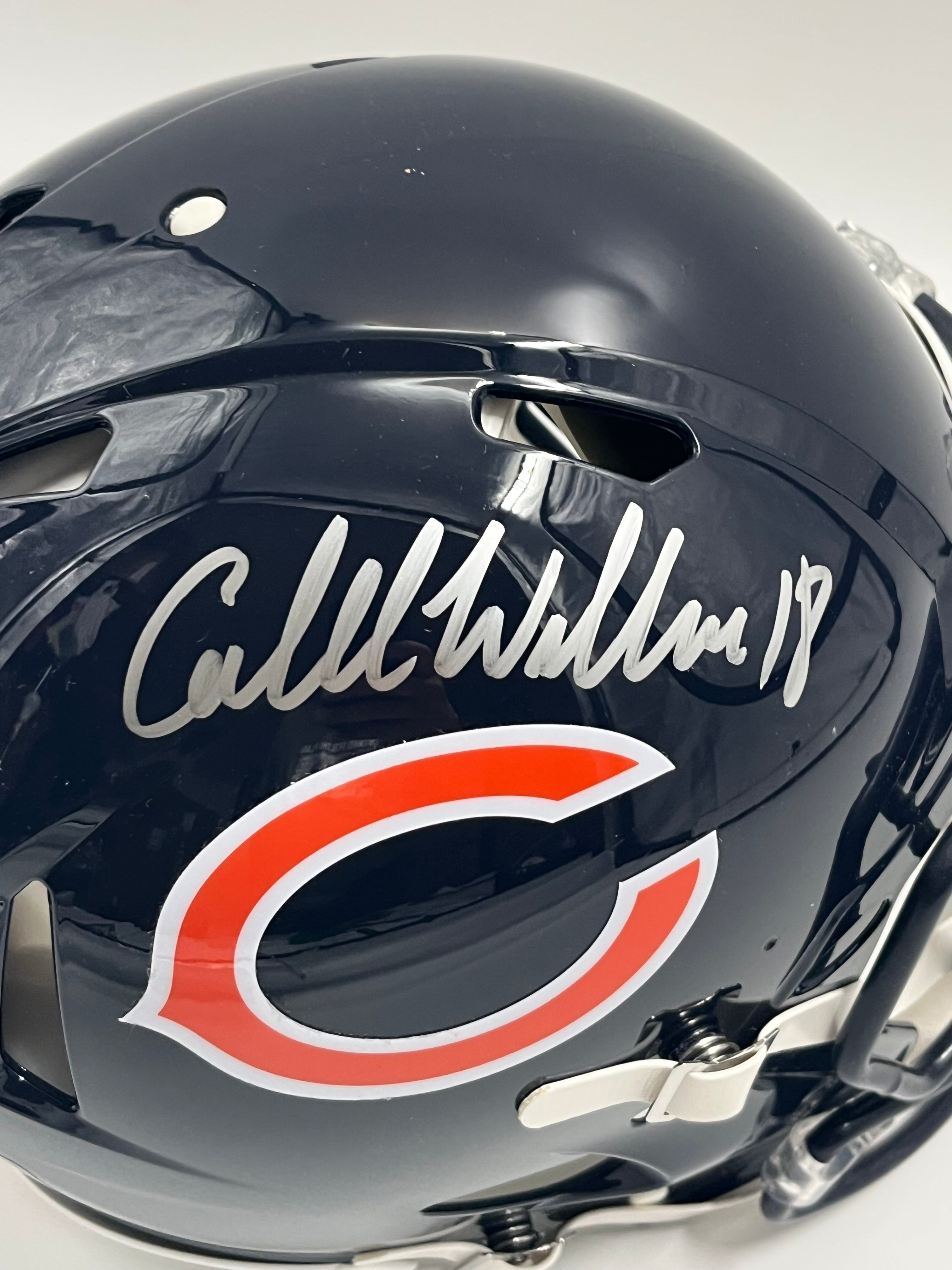 Caleb Williams Signed Bears Full-Size Authentic On-Field Speed Helmet (Fanatics)