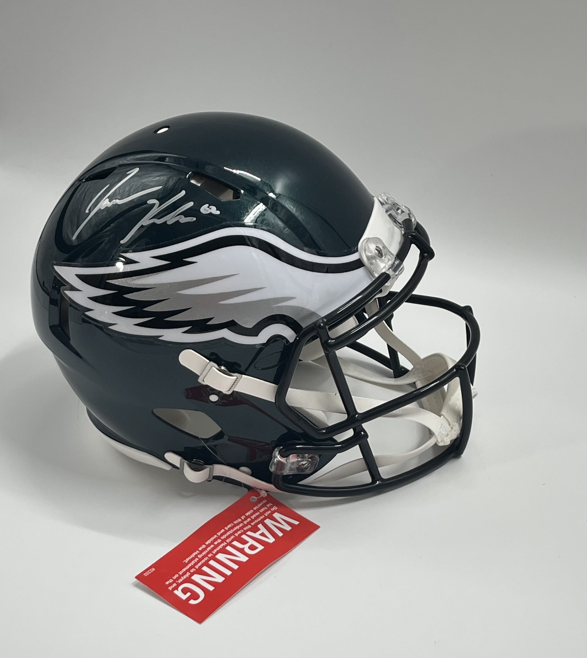 Jason Kelce Signed Eagles Full-Size Authentic On-Field Speed Helmet (PSA)