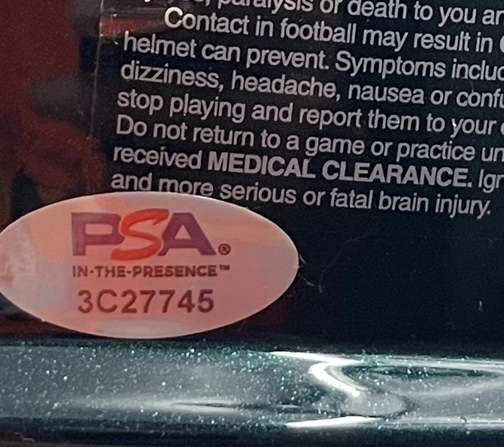 Jason Kelce Signed Eagles Full-Size Authentic On-Field Speed Helmet (PSA)