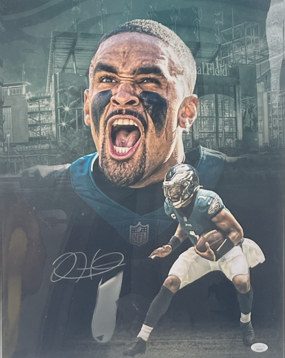 Jalen Hurts Signed Philadelphia Eagles 16x20 Photo (JSA)