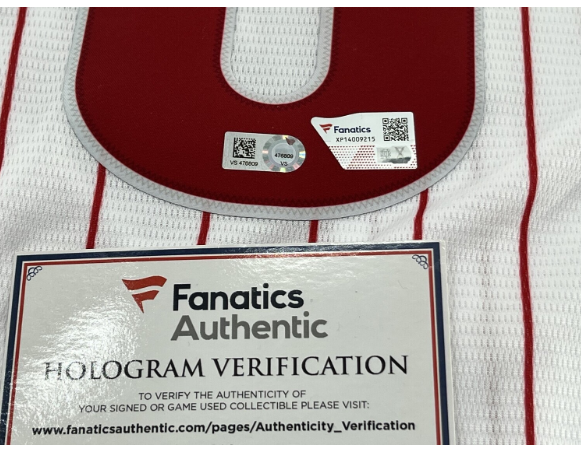 Bryce Harper Signed Phillies Nike on-field style Jersey (MLB & Fanatics)