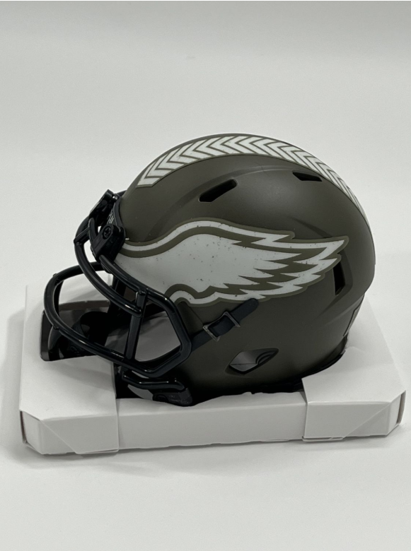 Jason Peters Signed Eagles STS Alt Spd MH (Beckett)