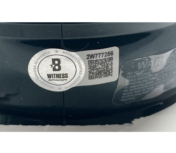 Brandon Graham Signed Eagles Super Bowl LIX Speed Mini Helmet (Beckett)