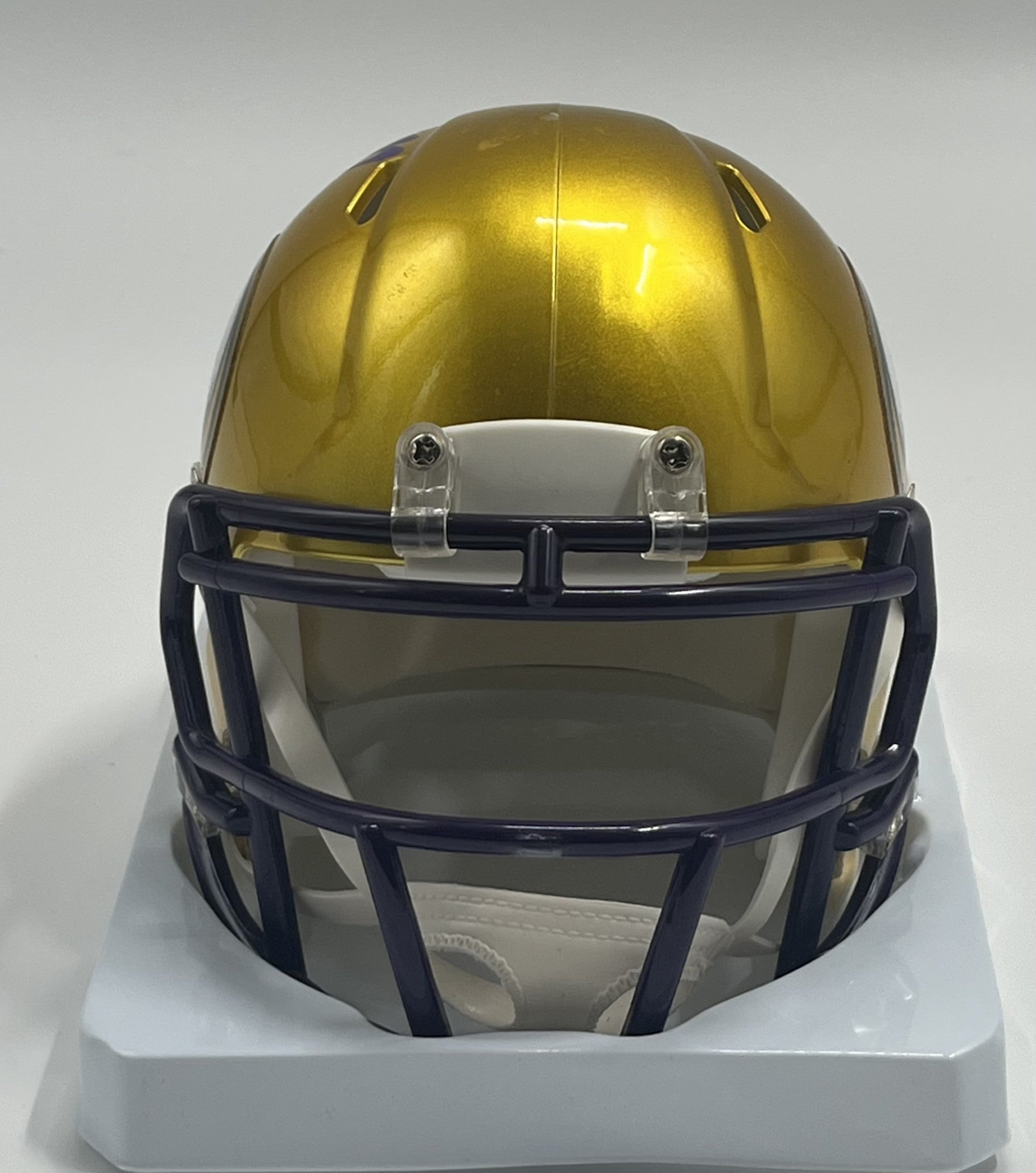 J. J. McCarthy Signed Vikings Flash Alternate Speed Mini Helmet (Beckett)