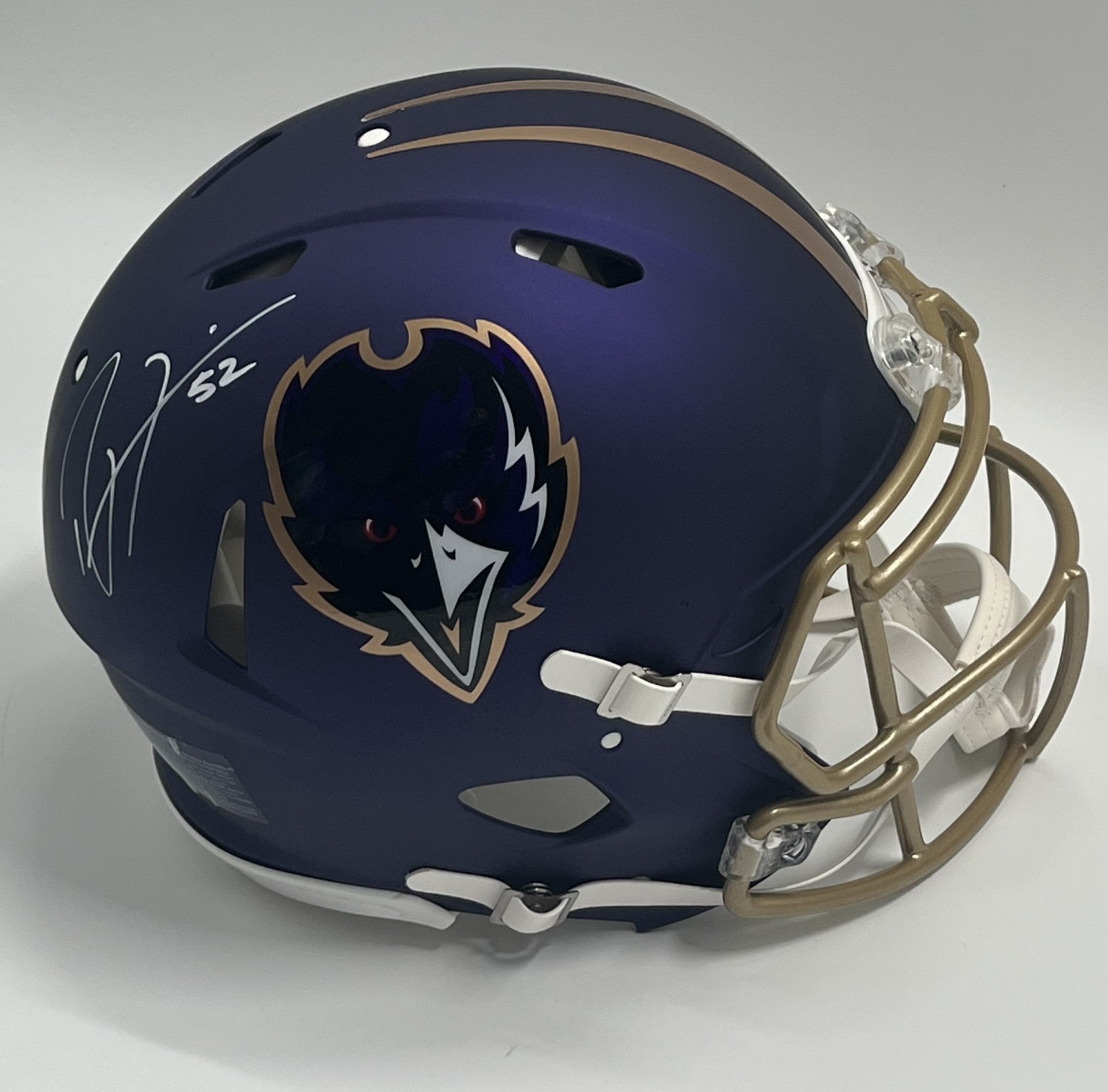 Ray Lewis Signed Ravens FS Authentic On-Field (Beckett)