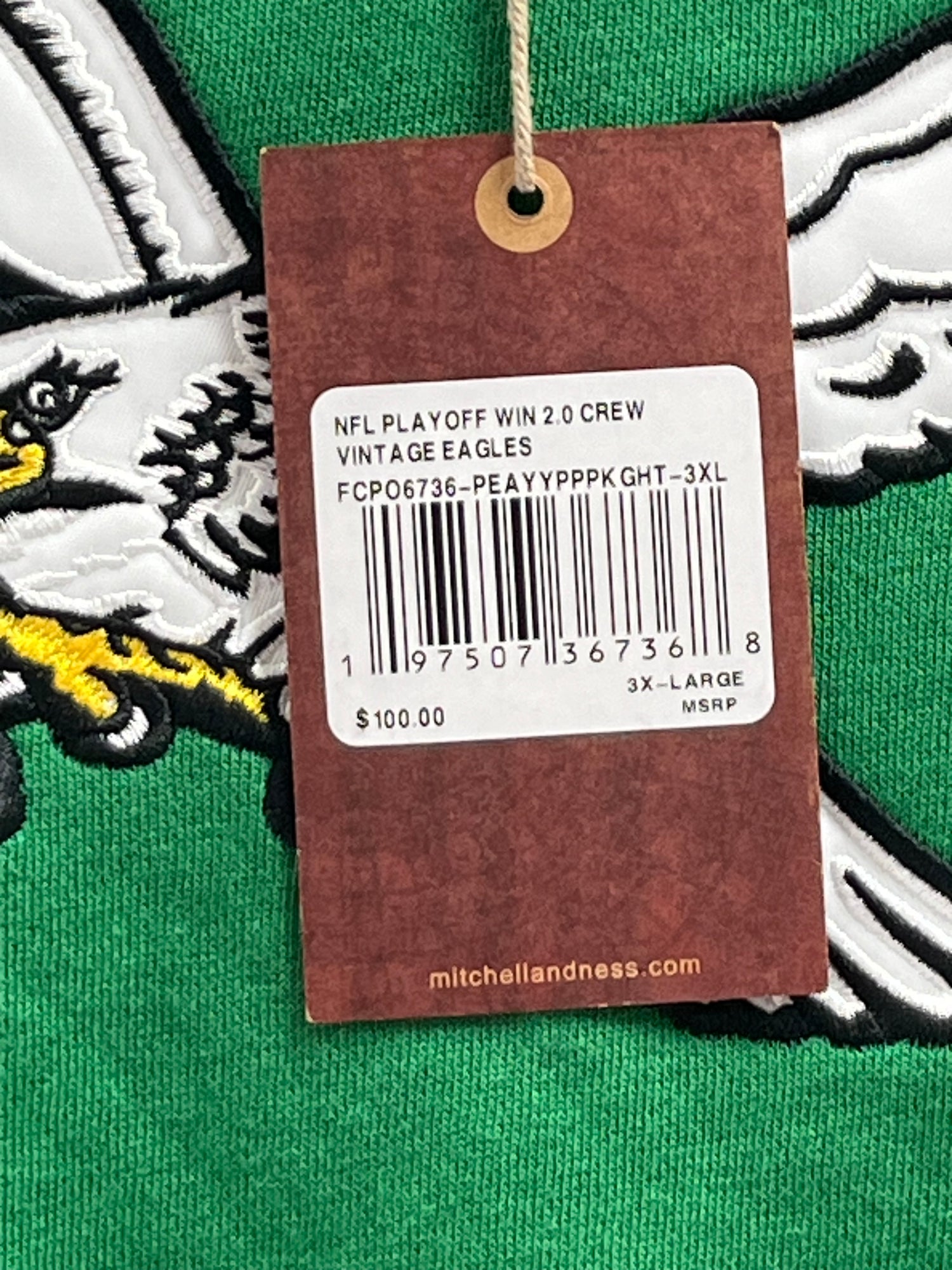 NFL Playoff win 2.0 Crew Vintage Eagle