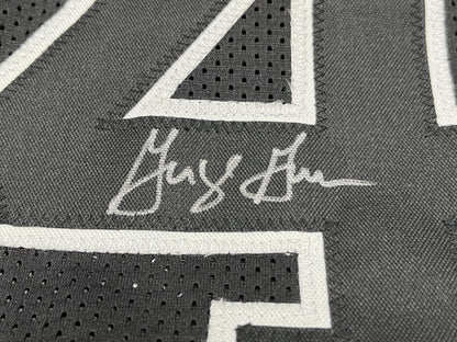 George Gervin Signed Custom Jersey (Beckett)