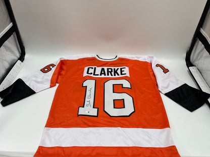 Bobby Clarke Signed Custom Jersey (JSA)