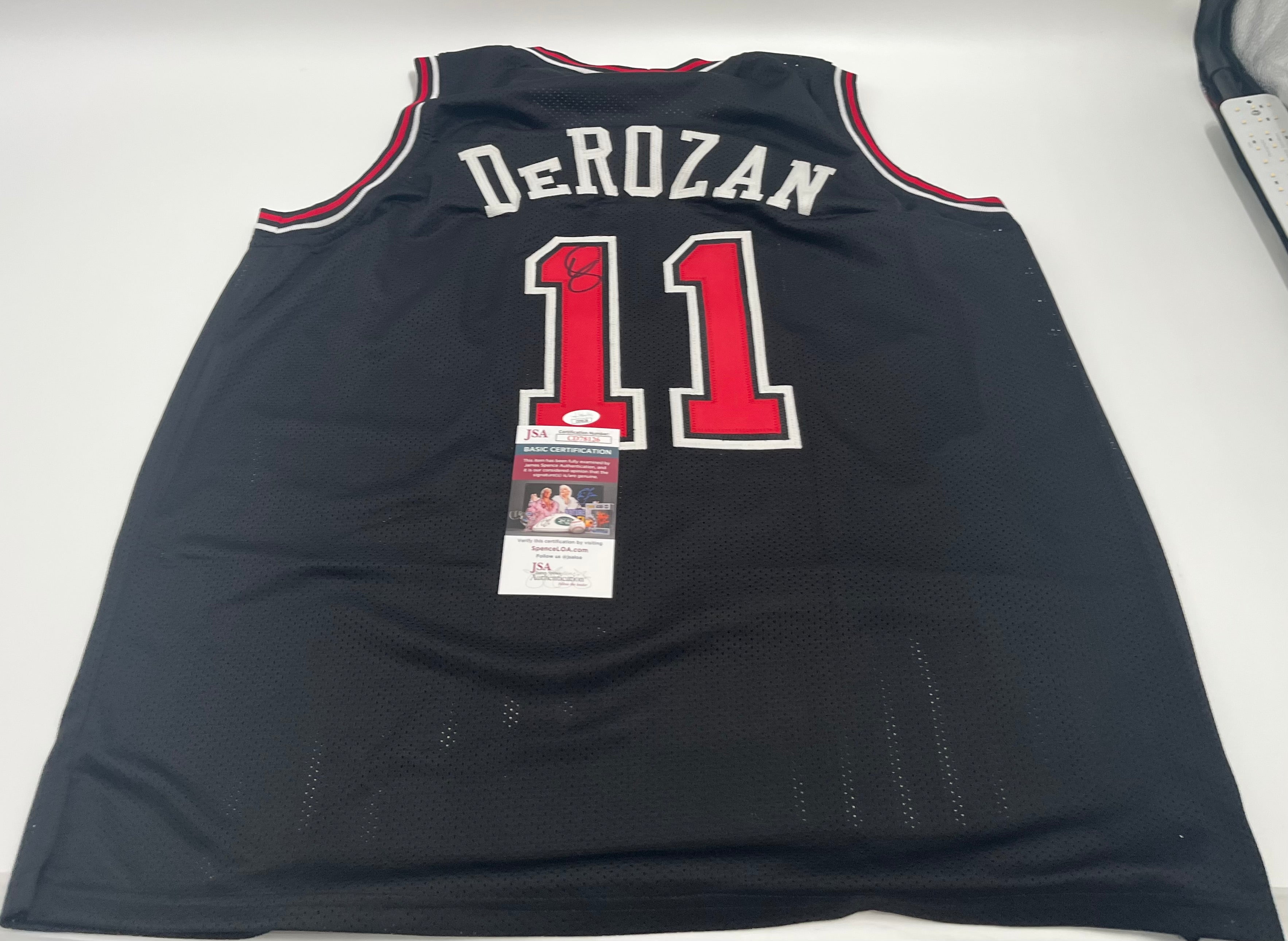 DeMar DeRozan Signed Custom Jersey (JSA)