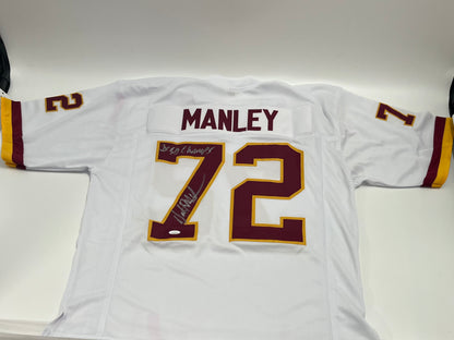 Dexter Manley Signed Jersey Inscribed &quot;2x SB Champ&quot; (JSA)