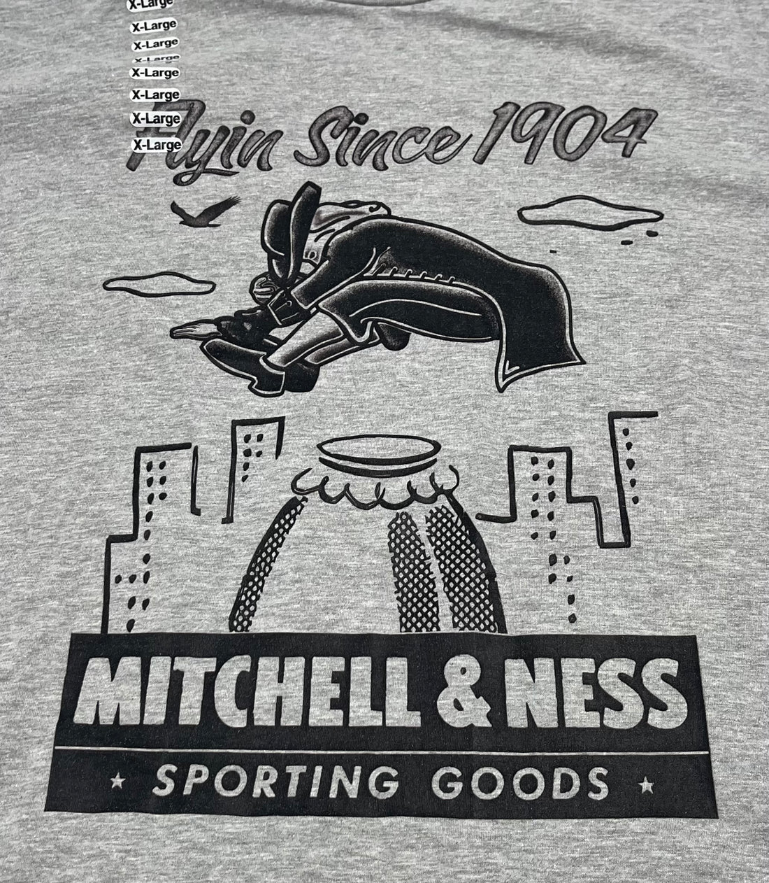 Mitchell &amp; Ness Branded Flying Since Tee (gray)