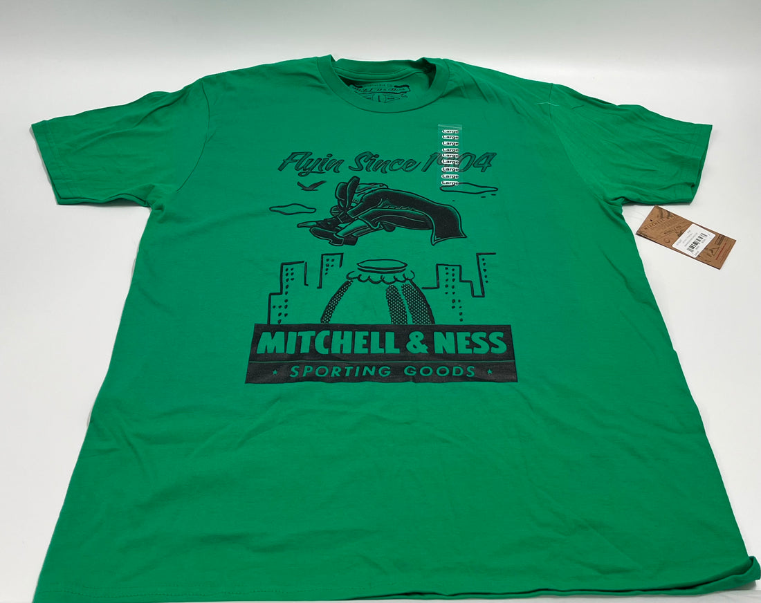 Mitchell &amp; Ness Branded Flying Since Tee (Green)