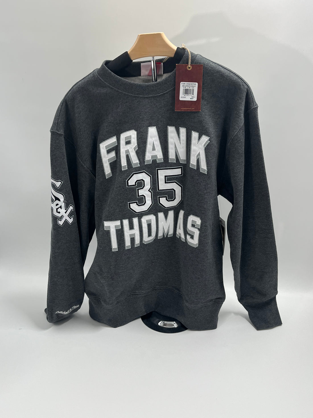 Frank Thomas, MLB Legends Collection Player Fleece Vintage Logo - CWS