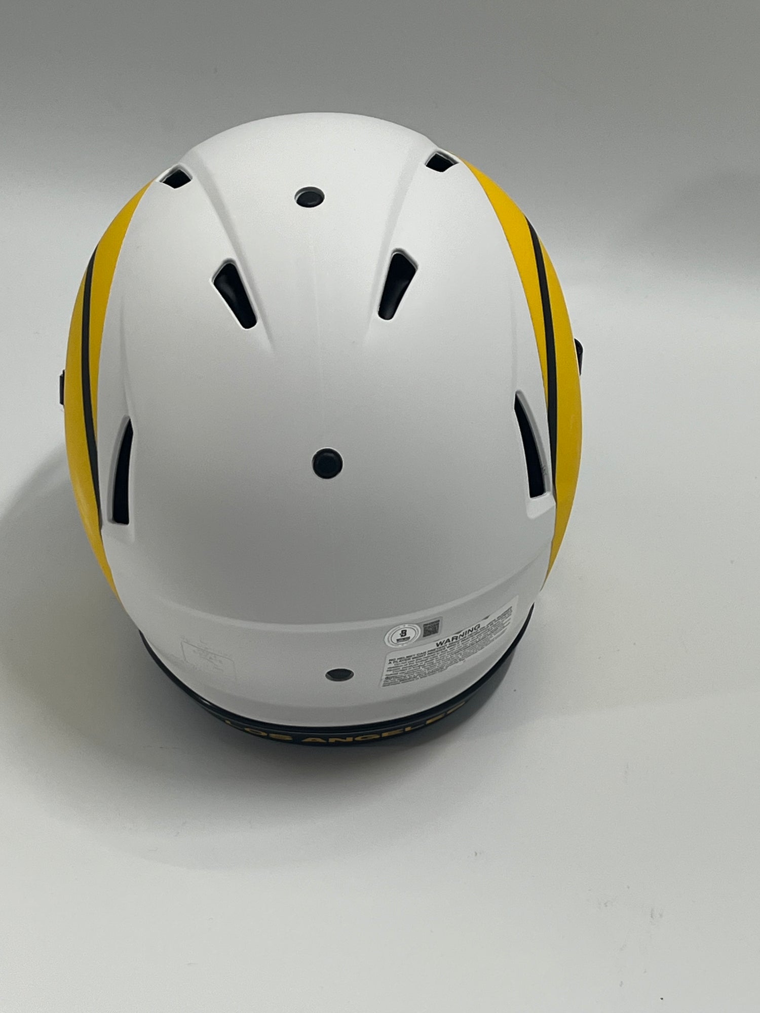 Marshall Faulk Signed Rams Full-Size Authentic On-Field Lunar Eclipse Alternate Speed Helmet (Beckett)