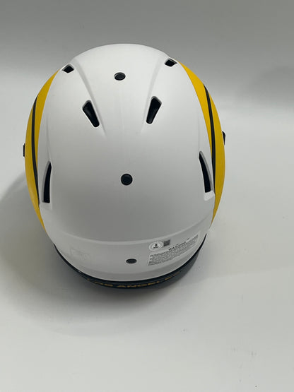 Marshall Faulk Signed Rams Full-Size Authentic On-Field Lunar Eclipse Alternate Speed Helmet (Beckett)
