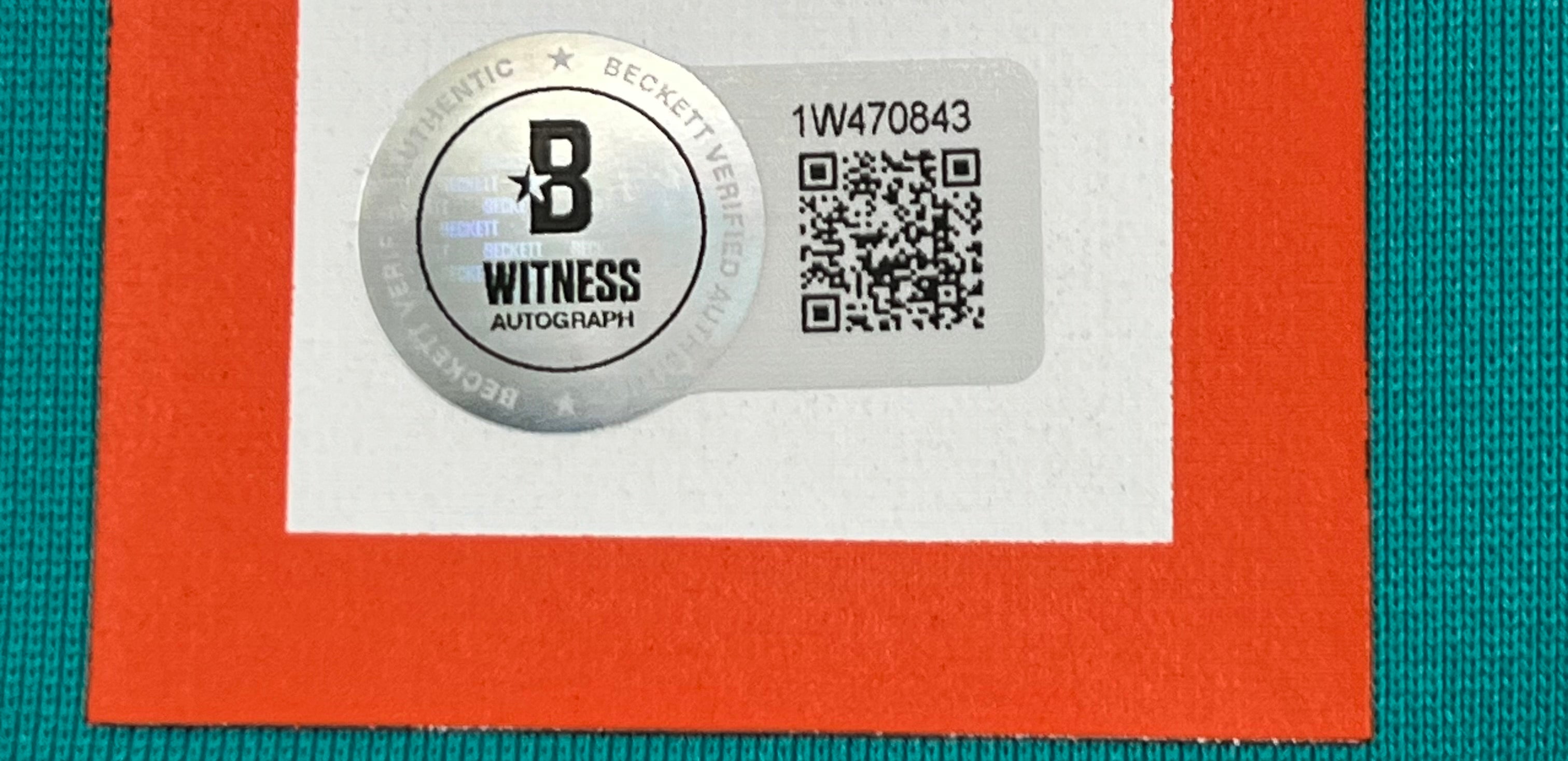 Tyreek Hill Signed Dolphins Nike Authentic Jersey (Beckett)