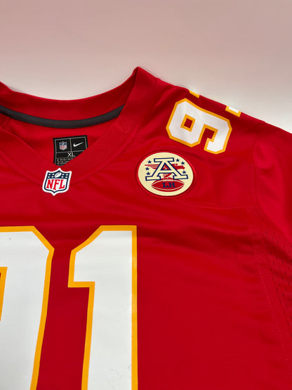 Tamba Hali Signed Chiefs Nike Authentic Jersey Inscribed "6X Pro Bowl" (Beckett)