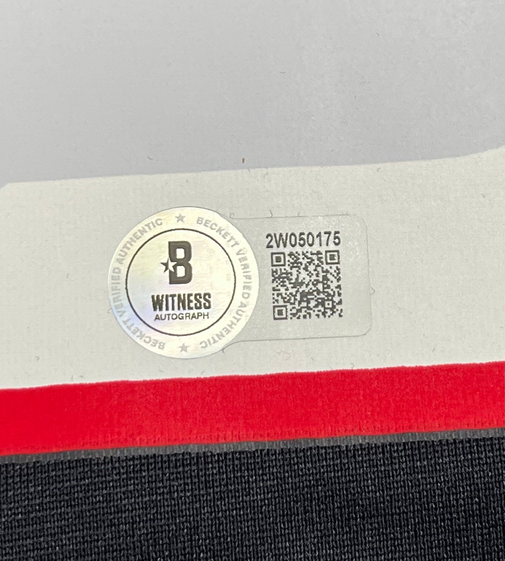 Tank Dell Signed Texans Nike Authentic Jersey (Beckett)+B19