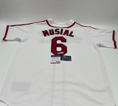 Stan Musial Signed Cardinals Majestic Jersey (Fanatics)