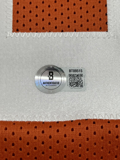 Quinn Ewers Signed Custom Jersey (Beckett)