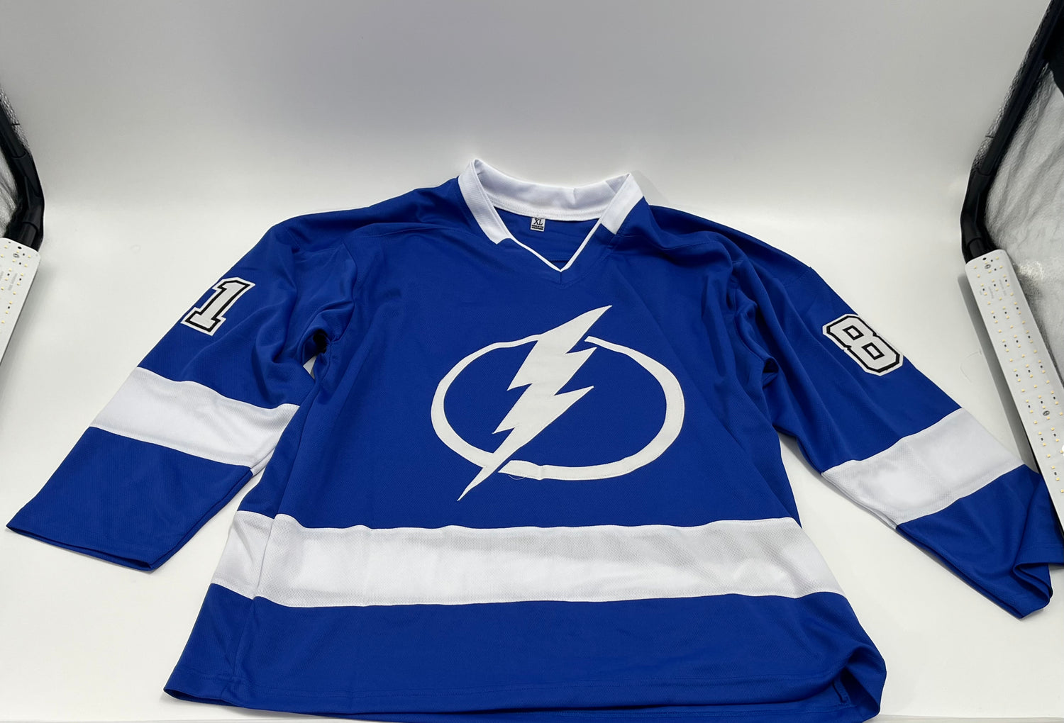 Erik Cernak Signed Custom Jersey Inscribed &quot;2x SC Champs&quot; (JSA)