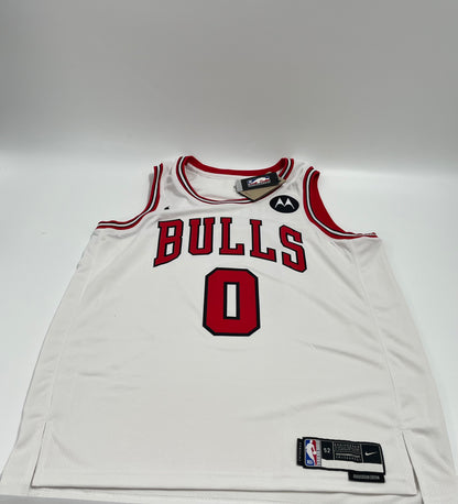 Coby White Signed Bulls Nike Authentic Jersey (Fanatics)