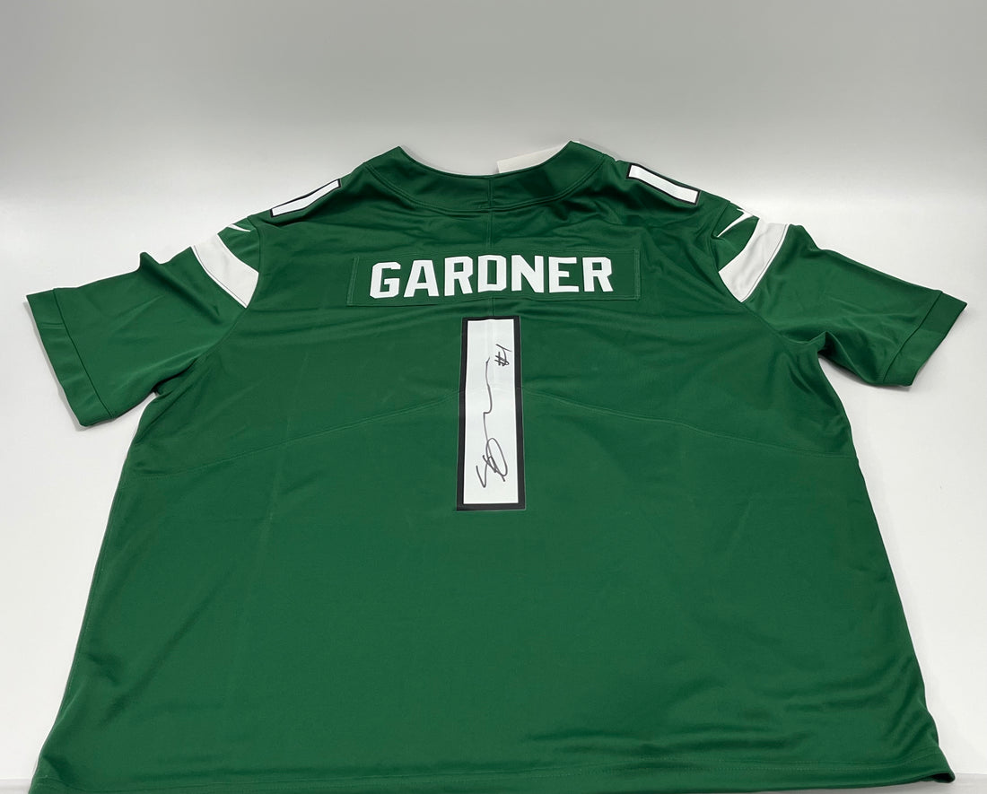 Sauce Gardner Signed Jets Nike Authentic Jersey (Beckett)