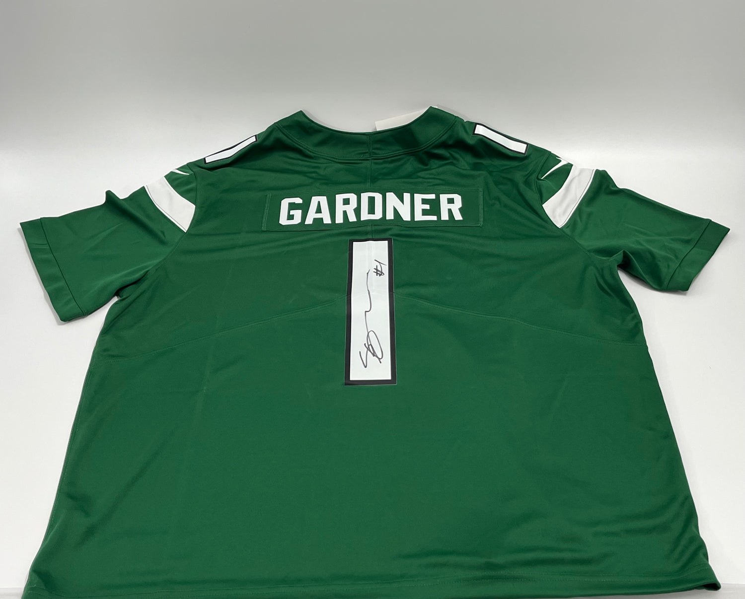 Sauce Gardner Signed Jets Nike Authentic Jersey (Beckett)