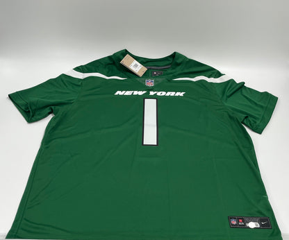 Sauce Gardner Signed Jets Nike Authentic Jersey (Beckett)