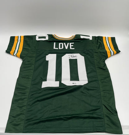 Jordan Love Signed Custom Jersey (Beckett)