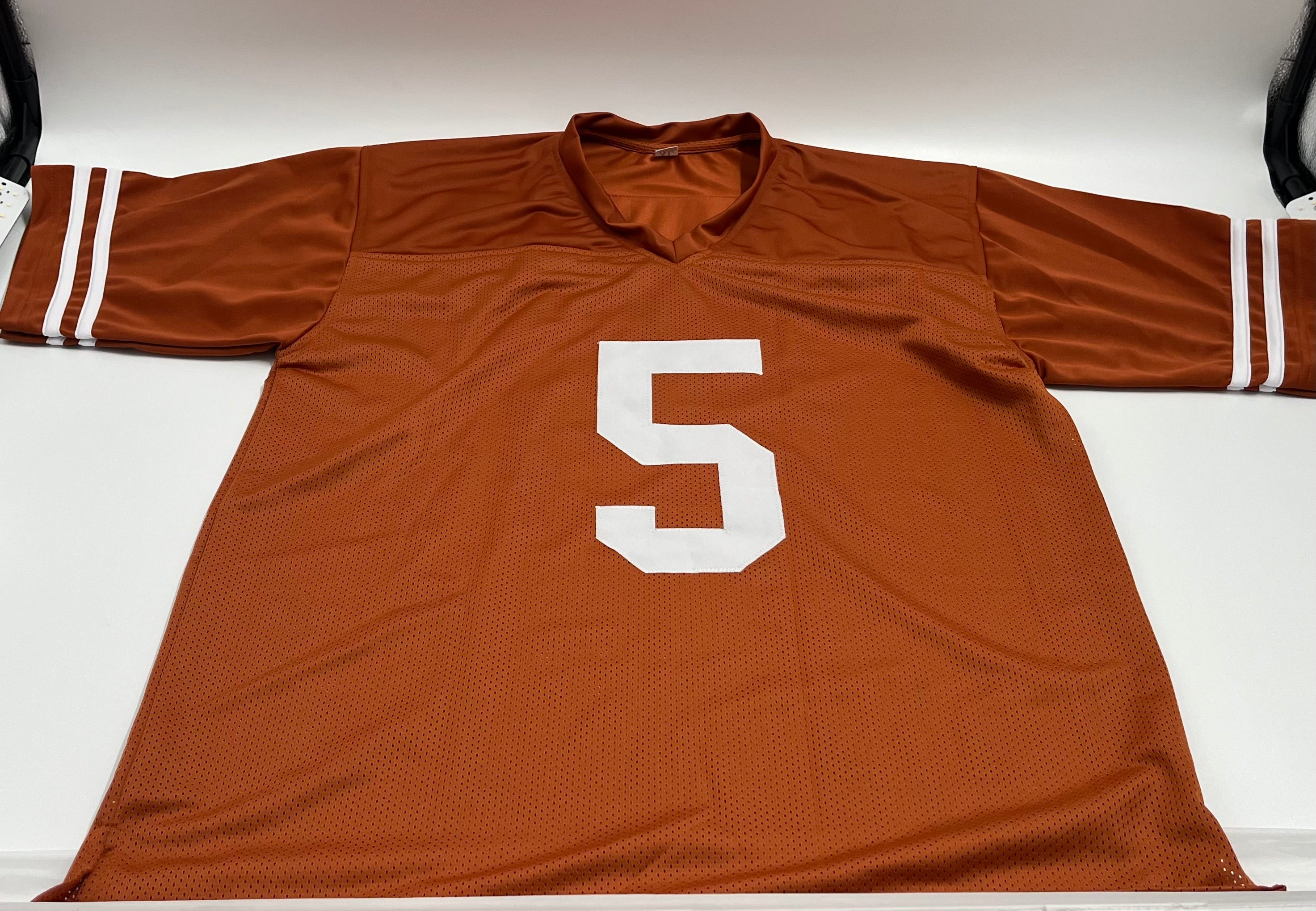 Ryan Wingo Signed Jersey Inscribed "Hook Em" (Beckett)