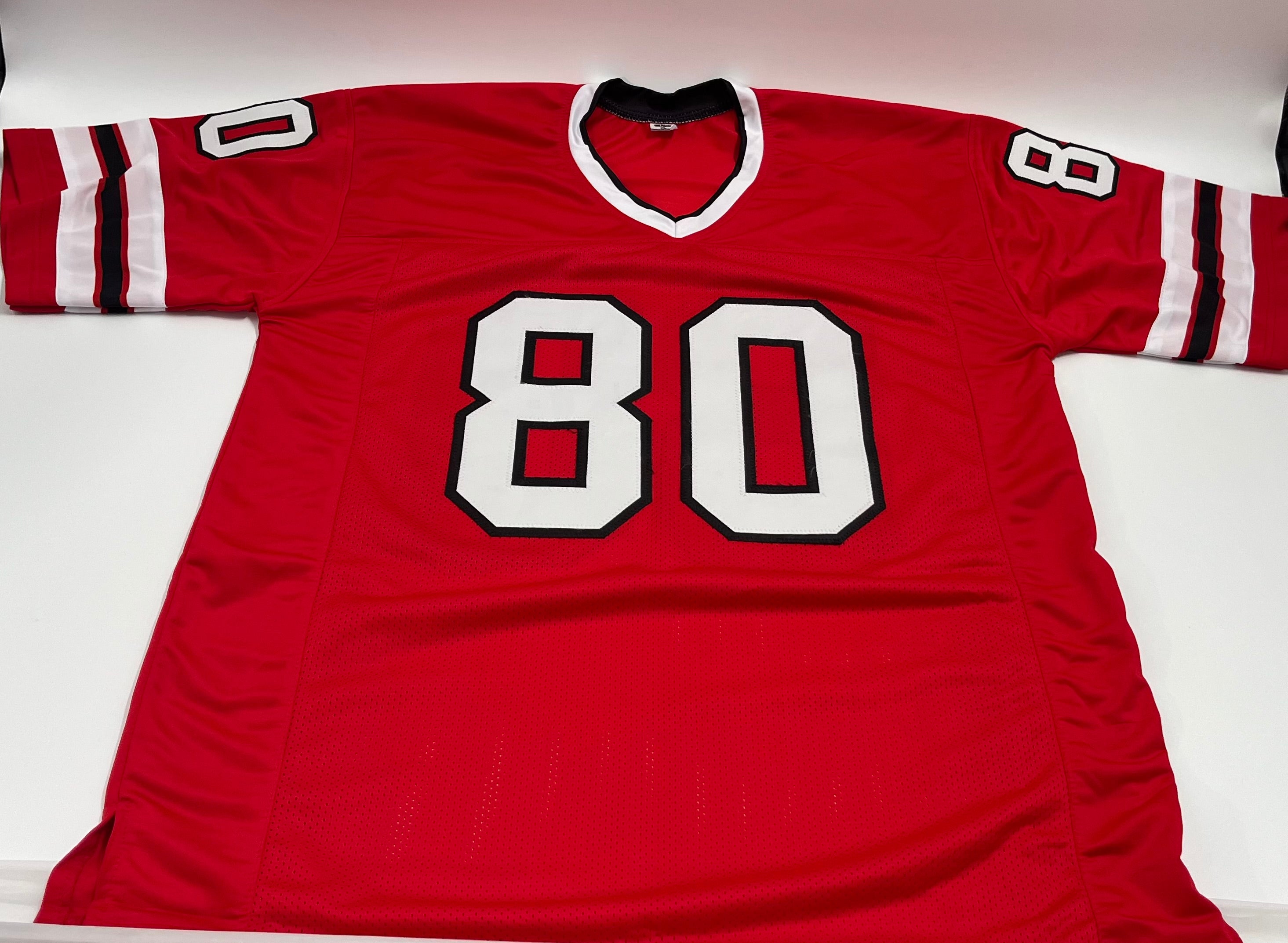 Andre Rison Signed Custom Jersey (Beckett)