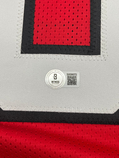 Andre Rison Signed Custom Jersey (Beckett)