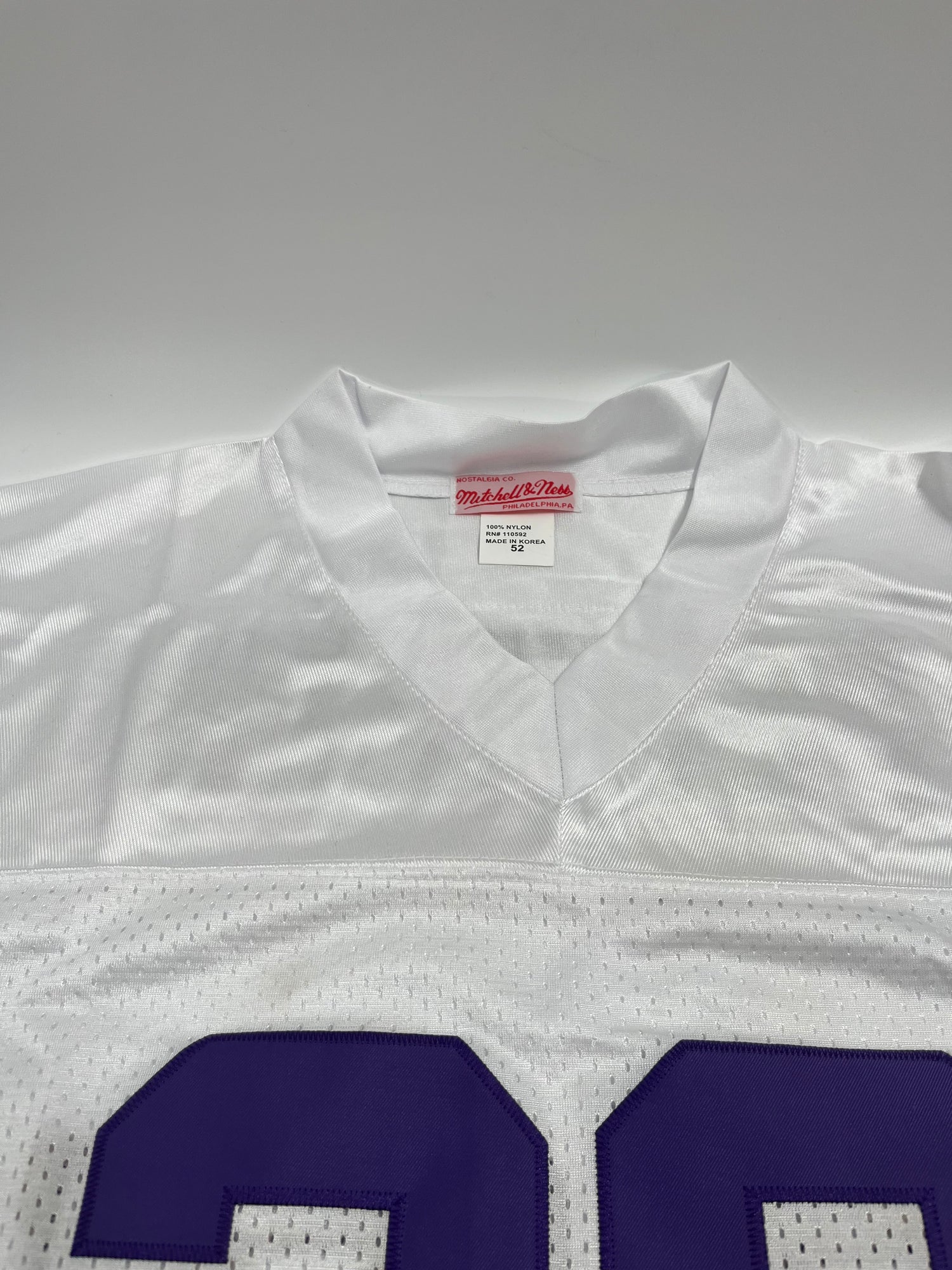 Adrian Peterson Signed M&amp;N Jersey (JSA)