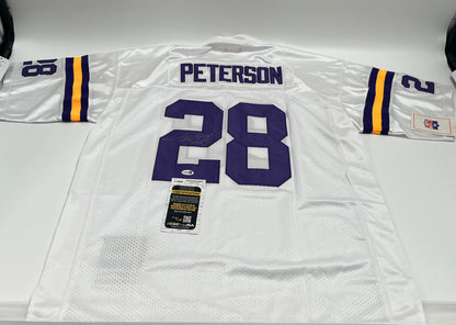 Adrian Peterson Signed M&amp;N Jersey (JSA)