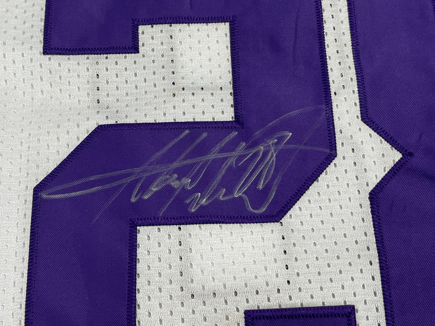 Adrian Peterson Signed M&amp;N Jersey (JSA)