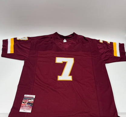 Joe Theismann Signed Jersey Inscribed "83 MVP" (JSA)