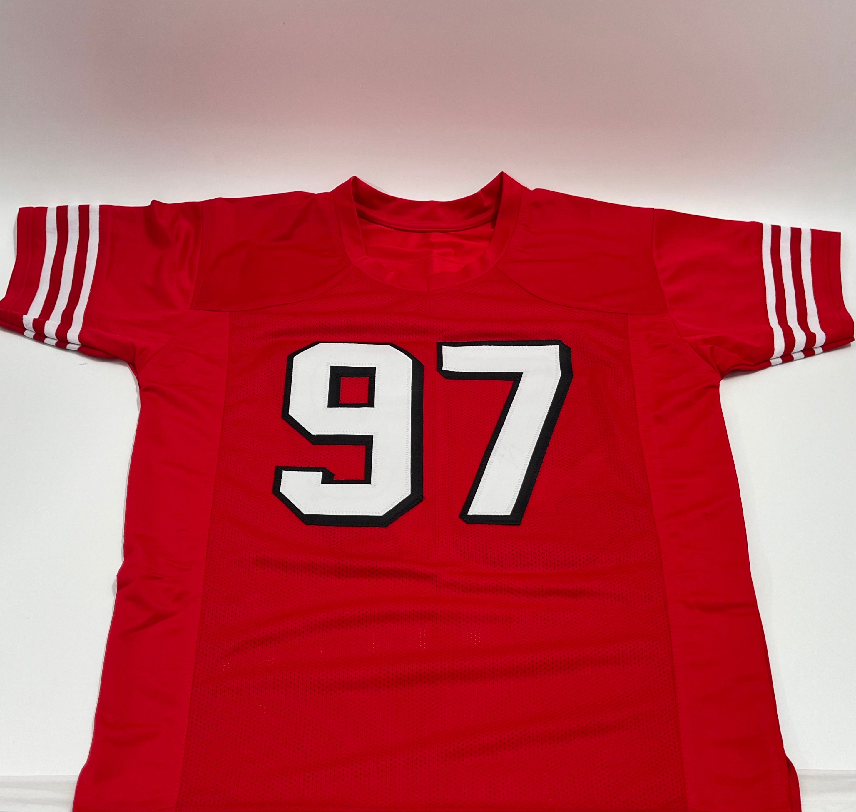Nick Bosa Signed Custom Jersey (Beckett)