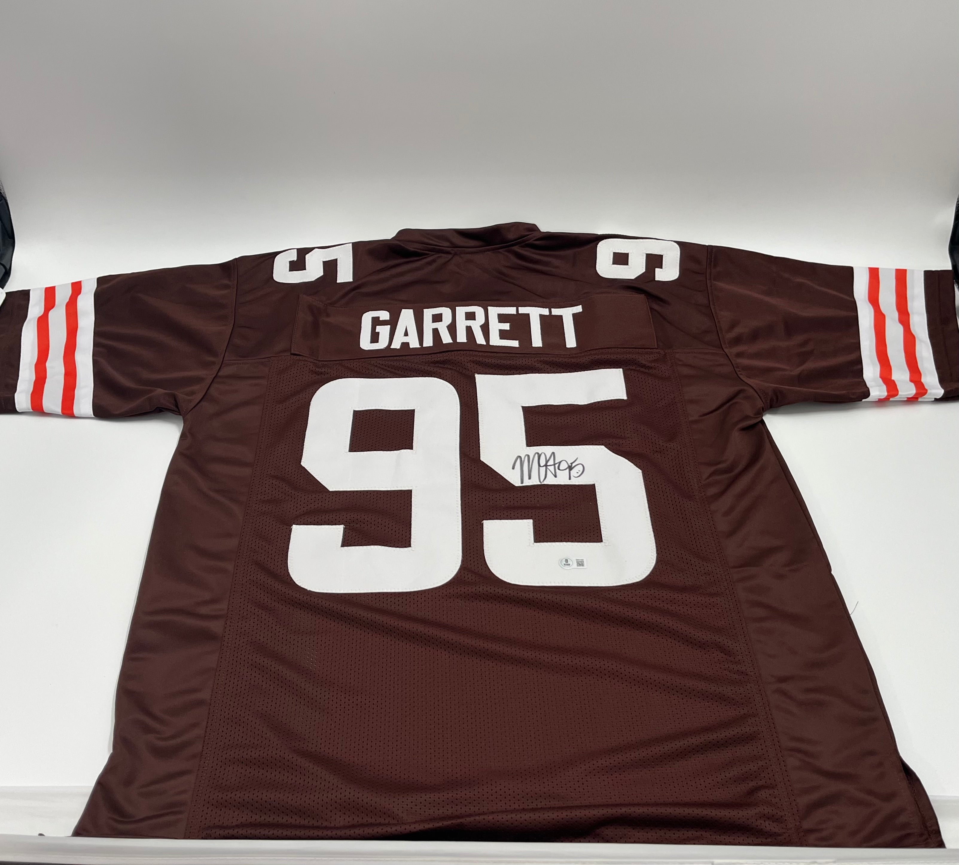 Myles Garrett Signed Custom Jersey (Beckett)