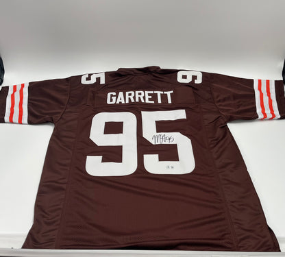 Myles Garrett Signed Custom Jersey (Beckett)