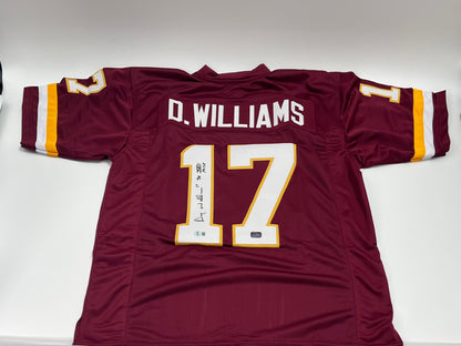 Doug Williams Signed Jersey Inscribed "SB XXI MVP" (Beckett)